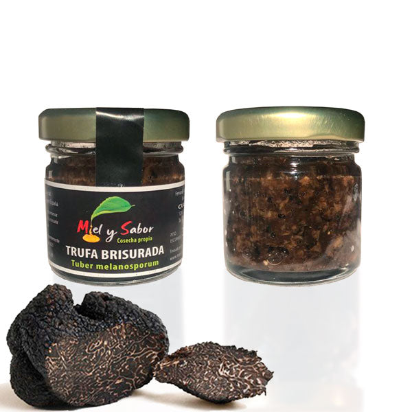 Trufa Negra Brisurada en su jugo (Tuber melanosporum)