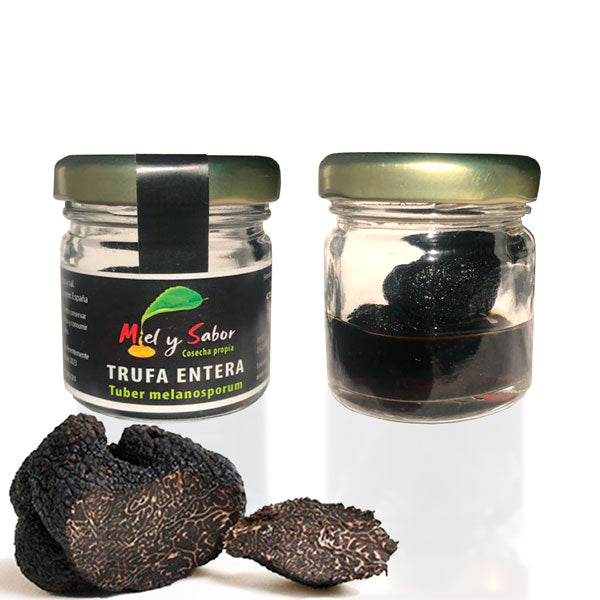 Trufa Negra Entera en su jugo (Tuber melanosporum)