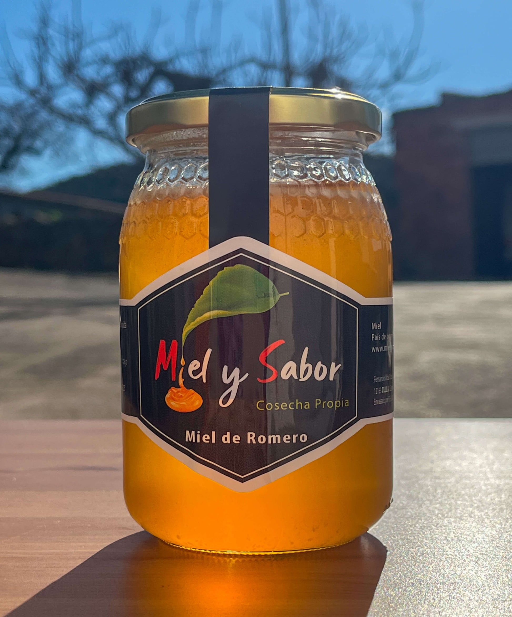Tarro de miel de romero Miel y Sabor